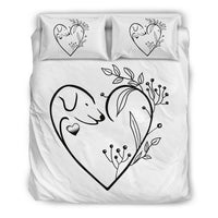 Thumbnail for Duvet Bedding Set - Dog in Heart