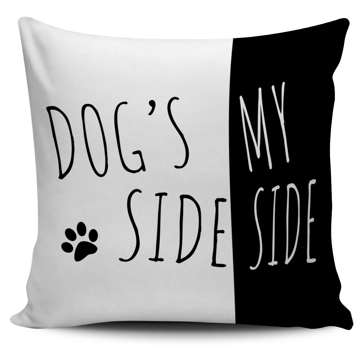 Pillow Cover - Dog's Side | My Side