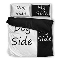 Thumbnail for Duvet Bedding Set - Dog Side | My Side