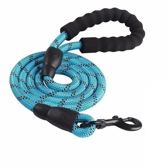 Large Reflective Rope Dog Leash