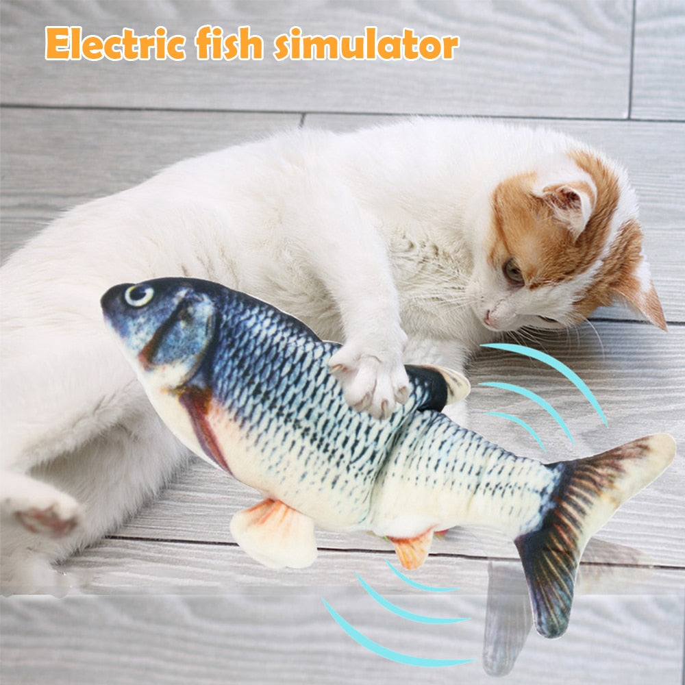 Electronic Fish Cat Toy