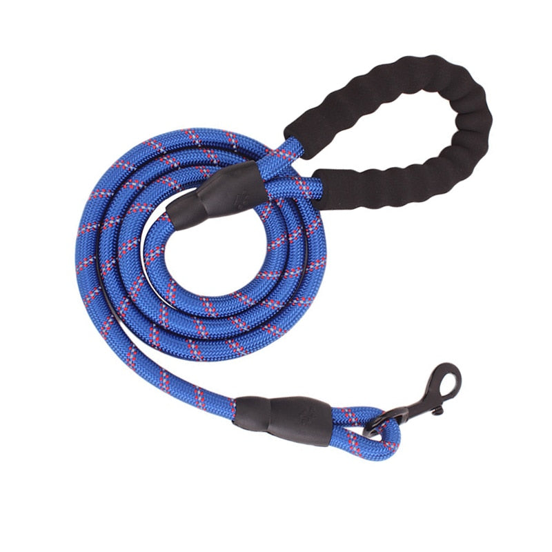 Large Reflective Rope Dog Leash