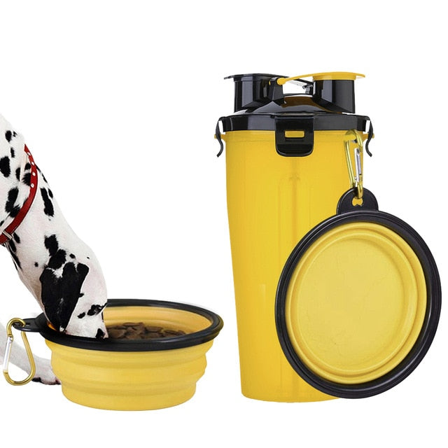 Water Bottle & Dog Bowl for Travel