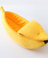 Thumbnail for Adorable Banana Shaped Cat Bed