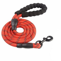 Thumbnail for Large Reflective Rope Dog Leash