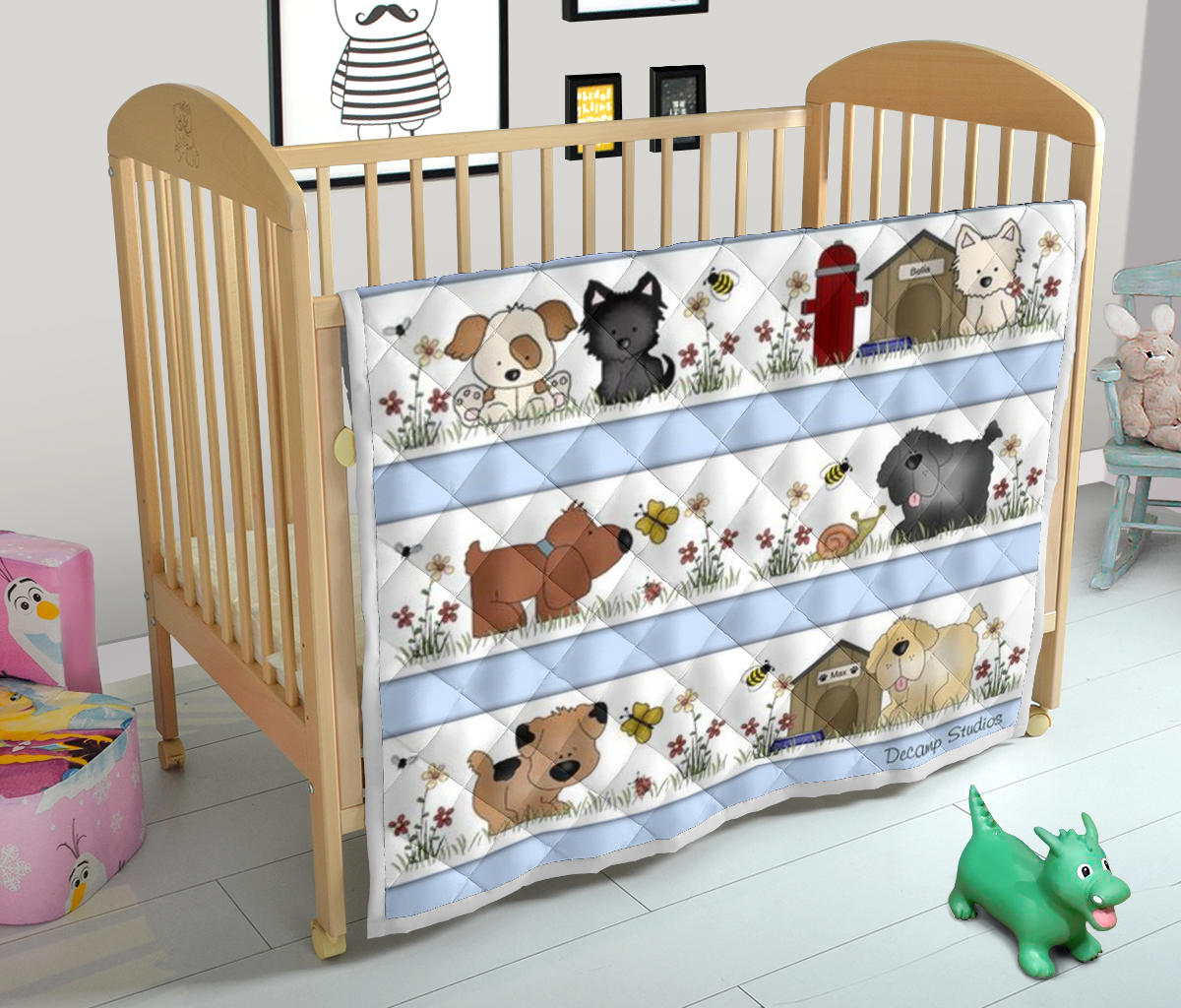 Cute Puppies Quilt