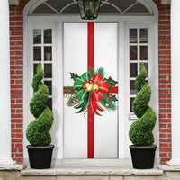 Thumbnail for Christmas Decor Bow (White) - Christmas Door Sock