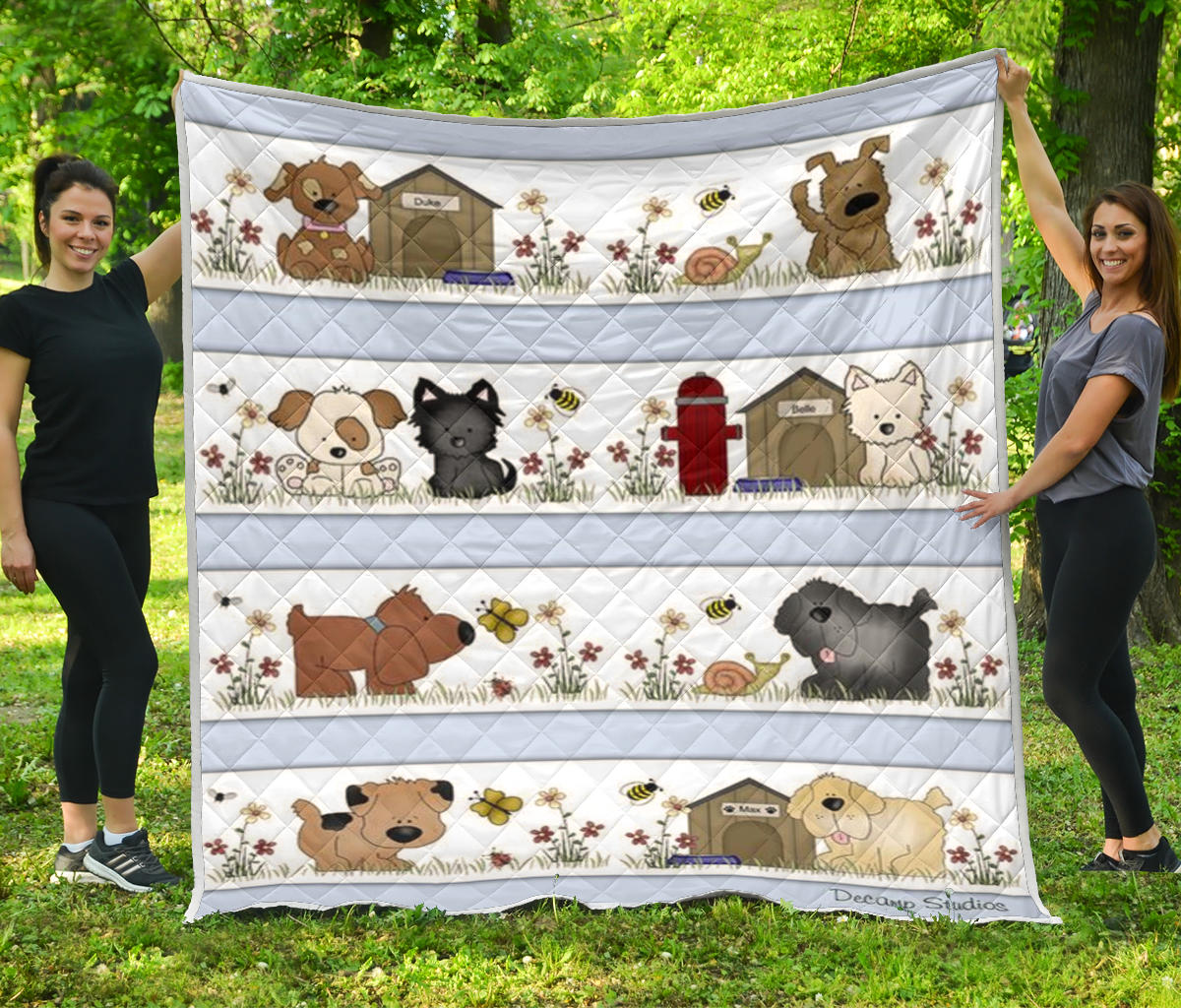 Cute Puppies Quilt