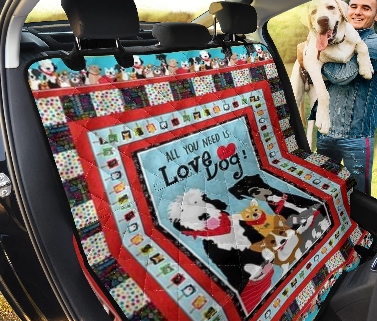 Pet Car Seat Protector - Love and A Dog
