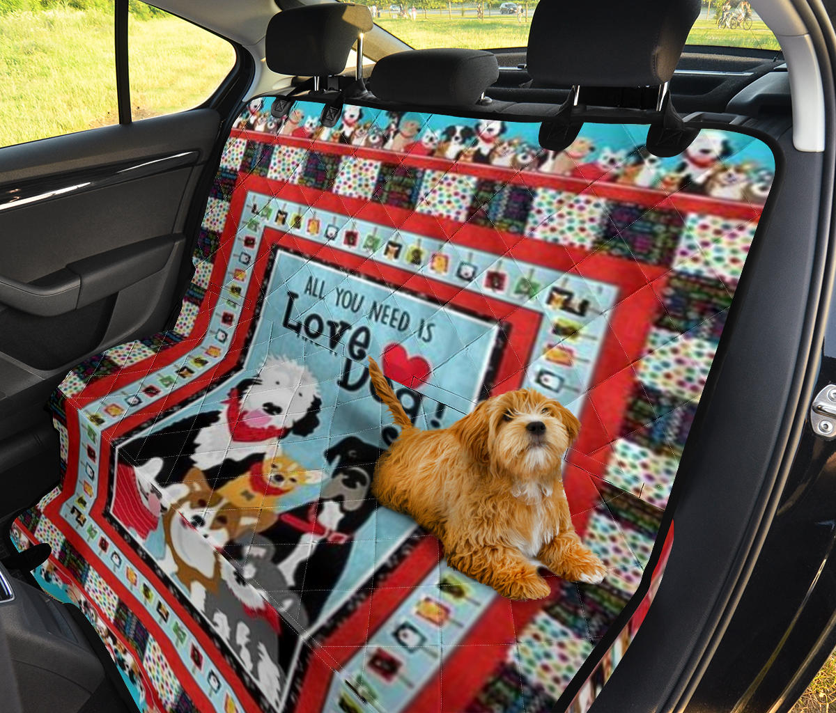 Pet Car Seat Protector - Love and A Dog