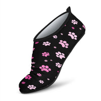 Thumbnail for Beach Shoes - Pink Paw Print