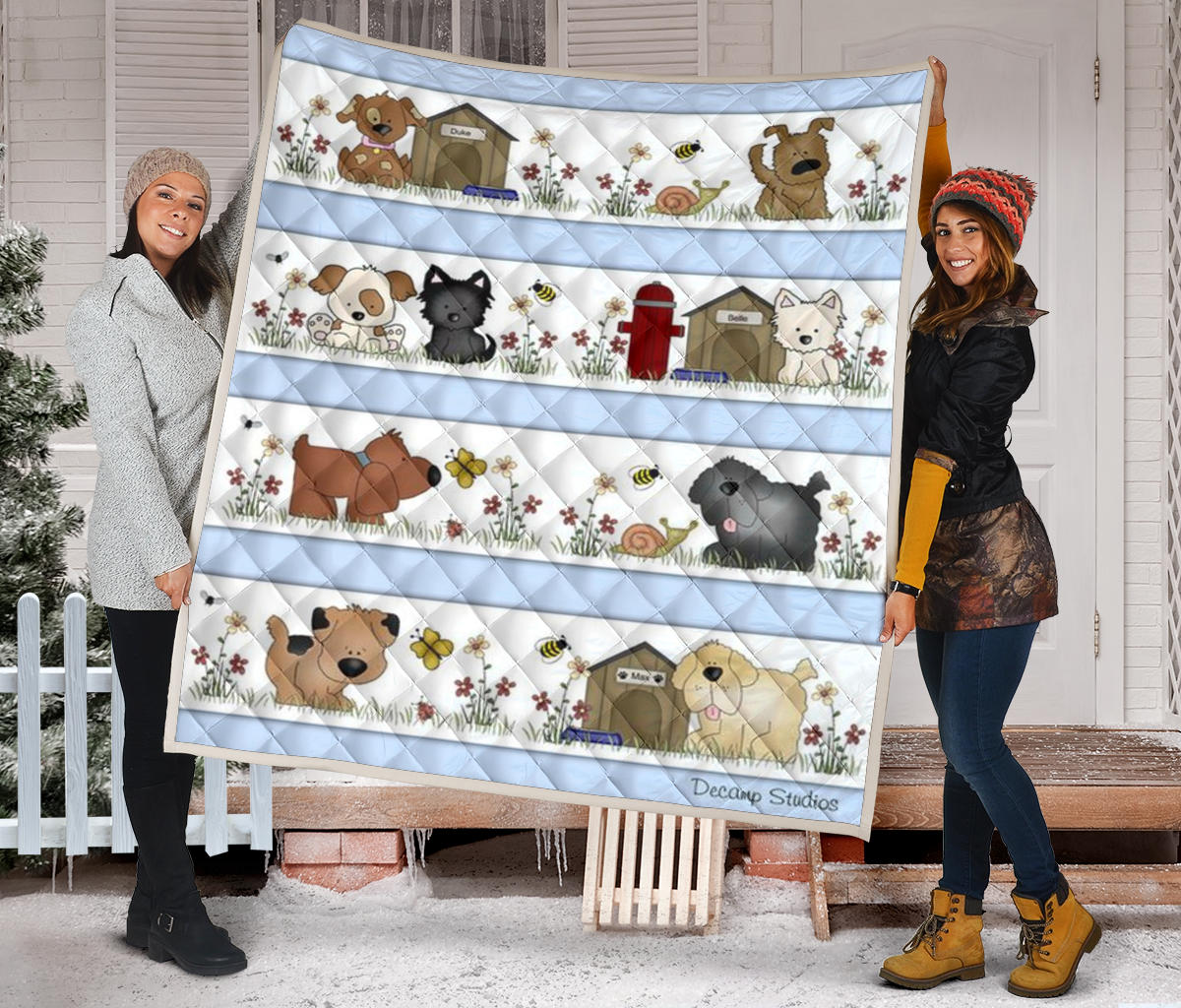 Cute Puppies Quilt