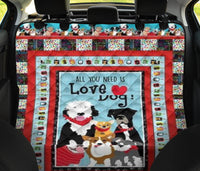 Thumbnail for Pet Car Seat Protector - Love and A Dog