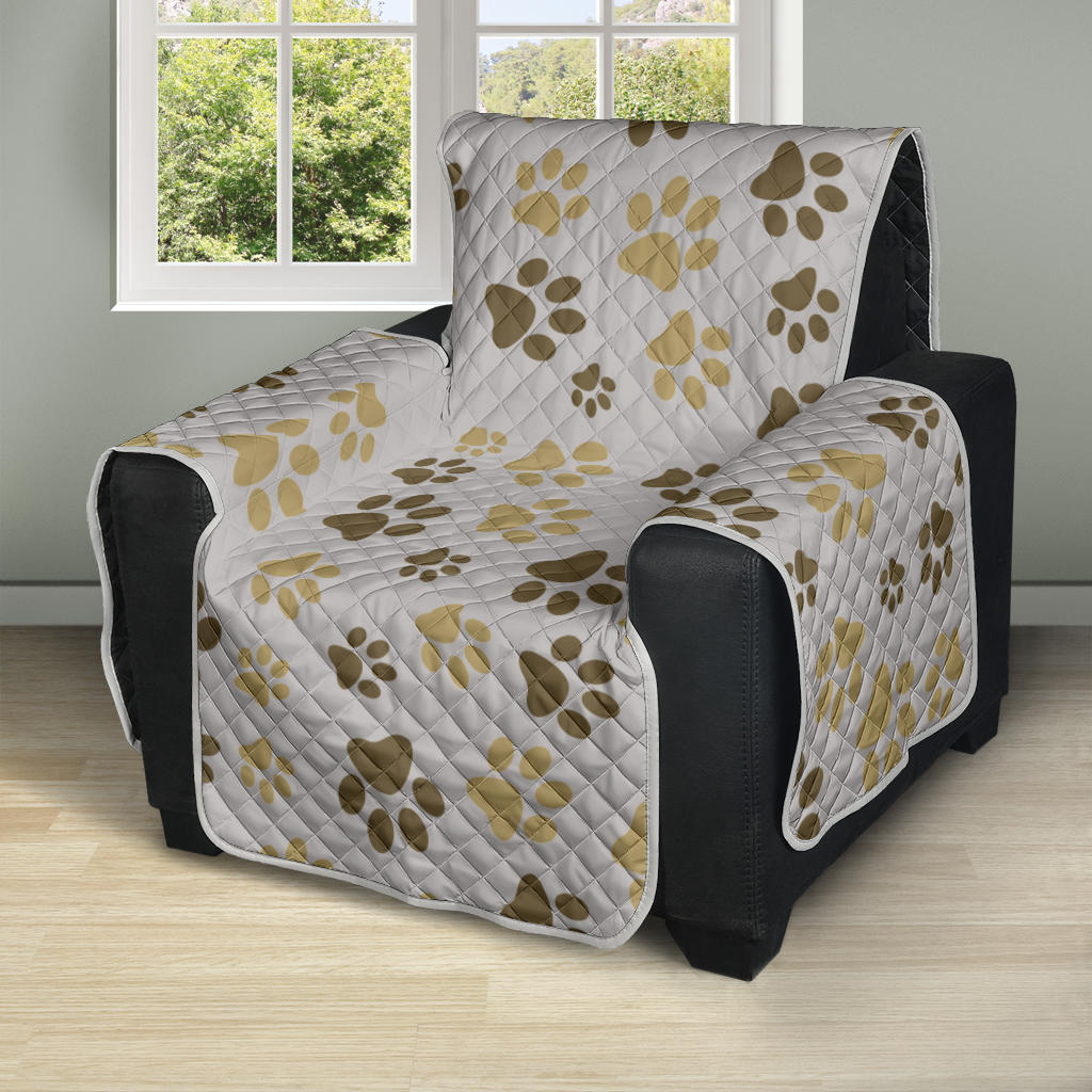 Furniture Protector - 28" Chair/Recliner - Paw Prints