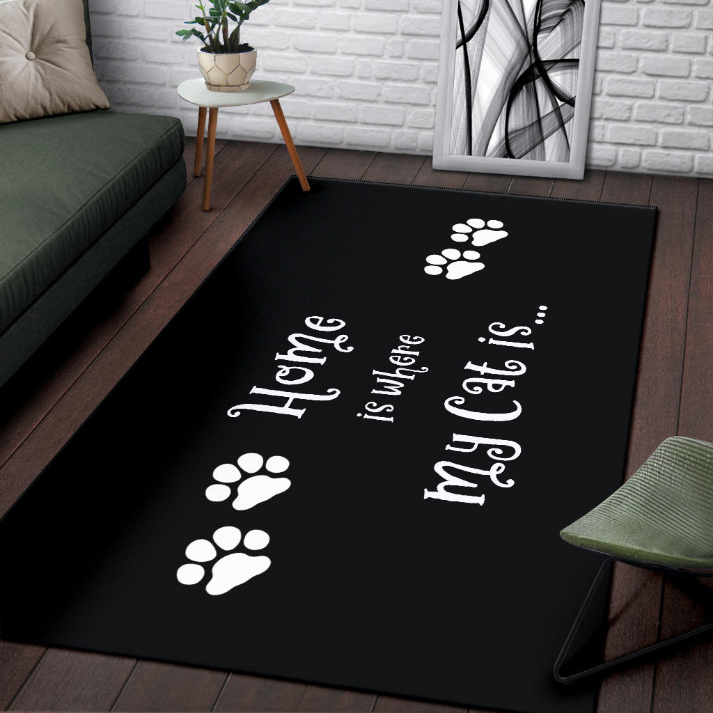 Area Rug - Cat Home