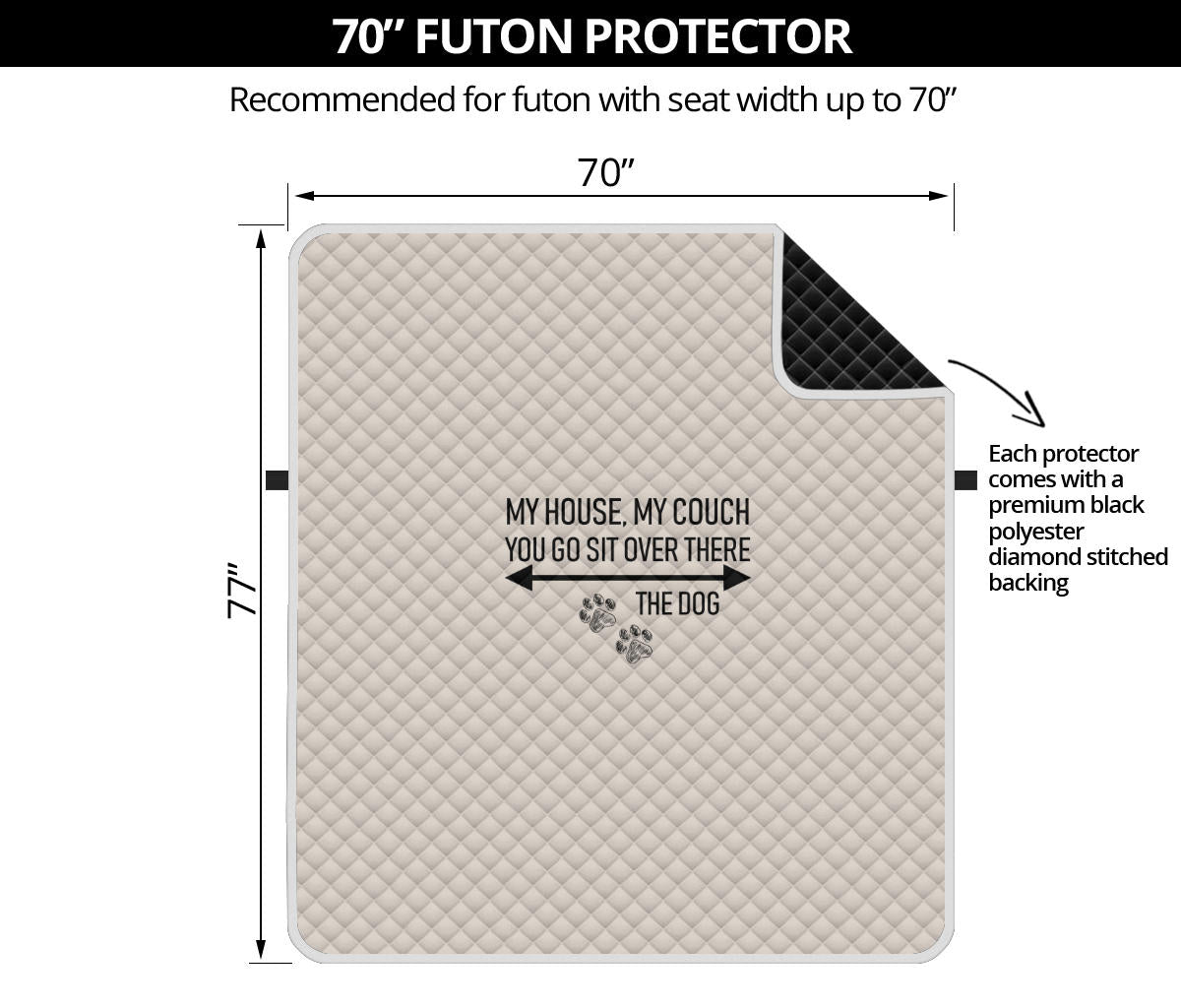 Furniture Protector - Futon - My House, My Couch