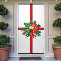 Thumbnail for Christmas Decor Bow (White) - Christmas Door Sock