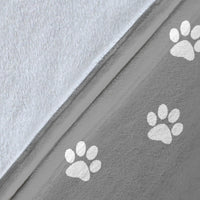 Thumbnail for Fleece Blanket - Dog Side, My Side