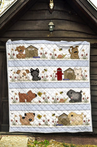 Thumbnail for Cute Puppies Quilt