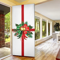 Thumbnail for Christmas Decor Bow (White) - Christmas Door Sock