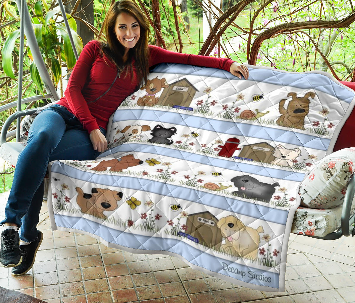 Cute Puppies Quilt