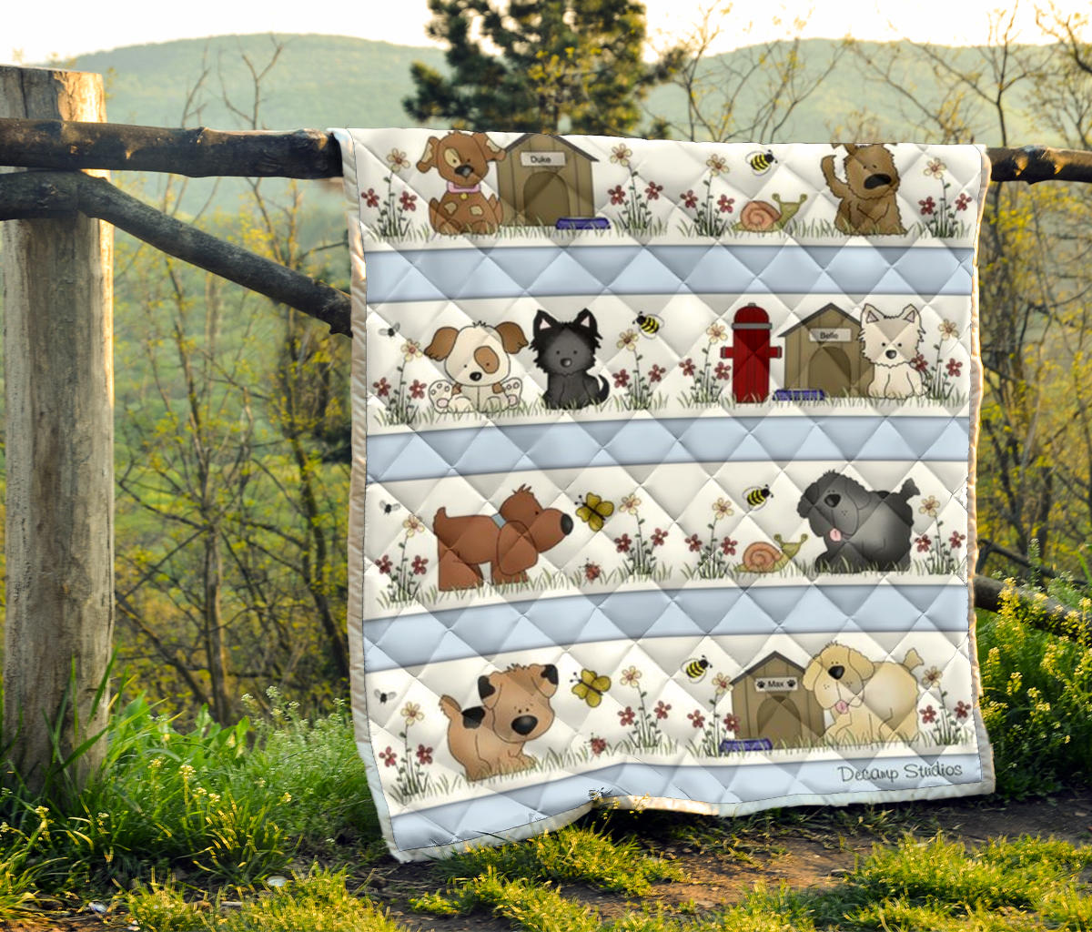 Cute Puppies Quilt